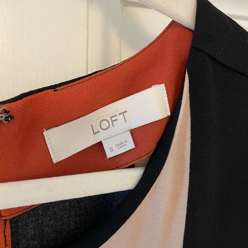 Color Block Mondrian Inspired Mod Mini Shift - image 3